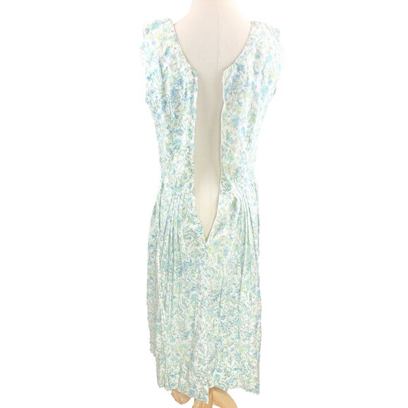 Vintage 60's Colony Classics Floral Tie Waist Dress - Picture 7 of 10